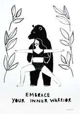 Other - Embrace Your Inner Warrior Unframed